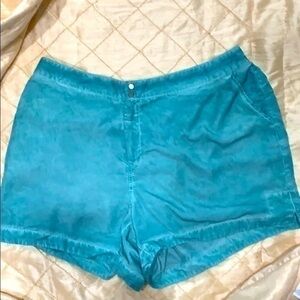Pastel Turquoise Soft Shorts